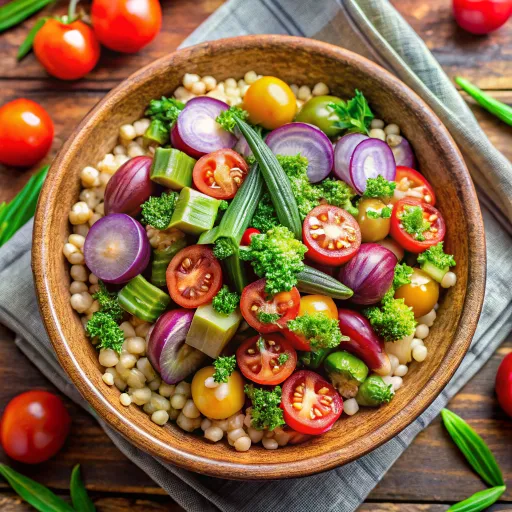 Plant-Powered Okra Bowl